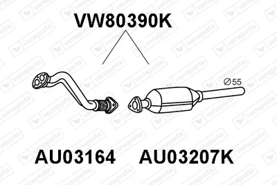 Catalyseur Audi A4 B5 · Audi A6 C5 · Audi A6 C5 Avant
