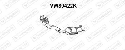 Catalyseur Vw PASSAT B3/B4 · Vw PASSAT B3/B4 Variant · Vw GOLF III