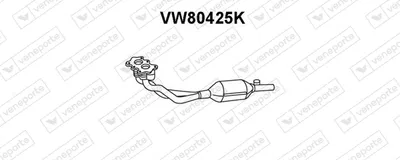 Catalyseur Vw GOLF III Cabriolet · Vw GOLF III · Vw GOLF III Variant