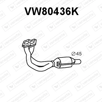 Catalyseur Vw POLO Coupe