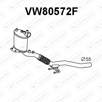 Filtre à particules / à suie, échappement Audi A3 · Audi A3 Sportback · Audi A3 Convertible