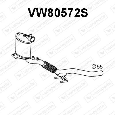 Filtre à particules / à suie, échappement Audi A3 · Audi A3 Sportback · Audi A3 Convertible