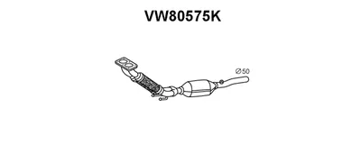 Catalyseur VENEPORTE VW80575K