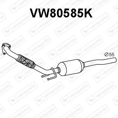 Catalyseur Seat CORDOBA · Skoda FABIA I · Vw POLO IV