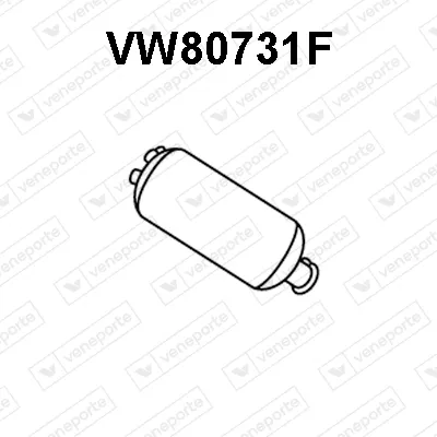 Filtre à particules / à suie, échappement Vw TRANSPORTER T5 Platform/Chassis (7JD, 7JE, 7JL, 7JY, 7JZ, 7F · Vw TRANSPORTER T5 Van · Vw TRANSPORTER T5 Bus