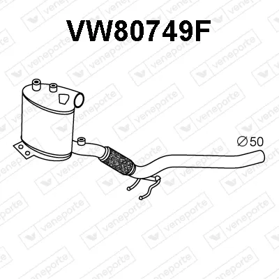Filtre à particules / à suie, échappement Seat IBIZA III · Seat CORDOBA · Seat IBIZA IV