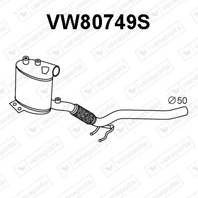 Filtre à particules / à suie, échappement Seat IBIZA III · Seat CORDOBA · Seat IBIZA IV