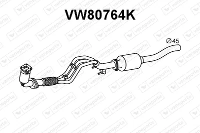 Catalyseur Vw POLO IV