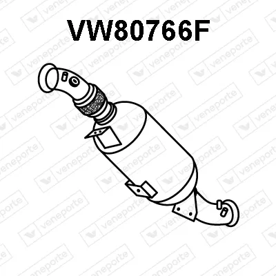 Filtre à particules / à suie, échappement Vw CRAFTER 30-35 Bus · Vw CRAFTER 30-50 Van · Vw CRAFTER 30-50 Platform/Chassis