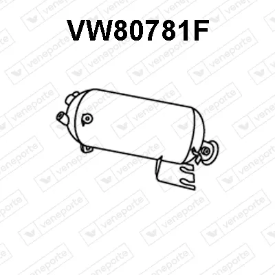 Filtre à particules / à suie, échappement Vw MULTIVAN T5 · Vw TRANSPORTER T5 Platform/Chassis (7JD, 7JE, 7JL, 7JY, 7JZ, 7F · Vw TRANSPORTER T5 Van