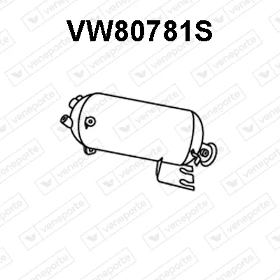 Filtre à particules / à suie, échappement Vw MULTIVAN T5 · Vw TRANSPORTER T5 Platform/Chassis (7JD, 7JE, 7JL, 7JY, 7JZ, 7F · Vw TRANSPORTER T5 Van