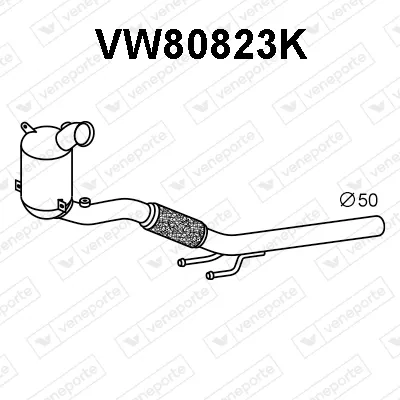 Catalyseur VENEPORTE VW80823K