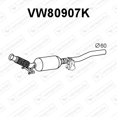 Catalyseur Seat ALHAMBRA · Vw SHARAN