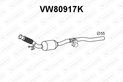 Catalyseur Vw GOLF VII · Vw GOLF VII Variant