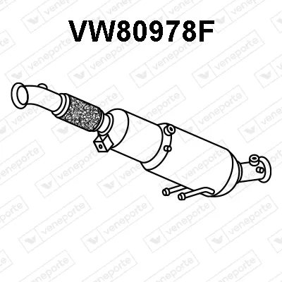 Filtre à particules / à suie, échappement Vw CRAFTER 30-35 Bus · Vw CRAFTER 30-50 Van · Vw CRAFTER 30-50 Platform/Chassis
