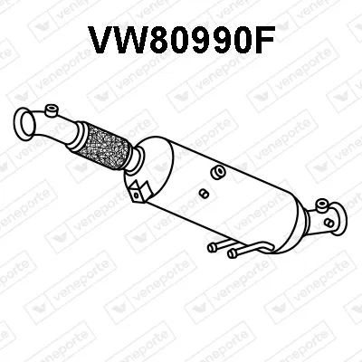 Filtre à particules / à suie, échappement Vw CRAFTER 30-35 Bus · Vw CRAFTER 30-50 Van · Vw CRAFTER 30-50 Platform/Chassis