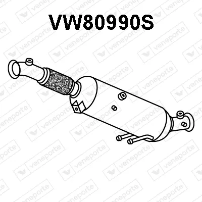 Filtre à particules / à suie, échappement Vw CRAFTER 30-35 Bus · Vw CRAFTER 30-50 Van · Vw CRAFTER 30-50 Platform/Chassis