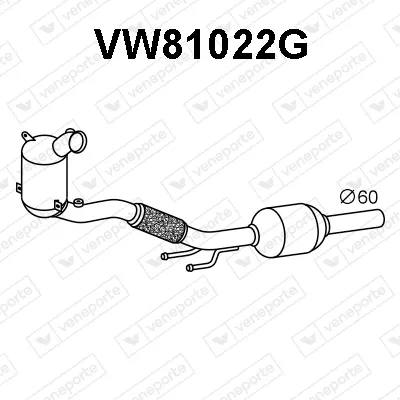 Filtre à particules / à suie, échappement Seat ATECA · Skoda KAROQ · Vw T-ROC