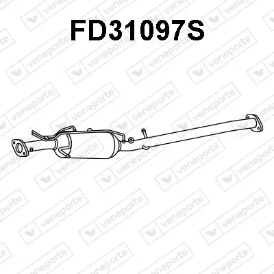 Filtre à particules / à suie, échappement Ford RANGER
