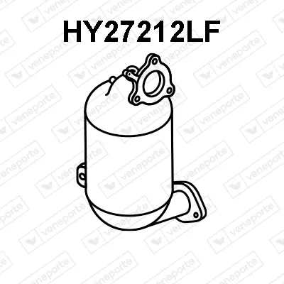 Filtre à particules / à suie, échappement Hyundai TUCSON · Kia SPORTAGE IV