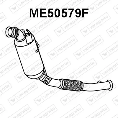 Filtre à particules / à suie, échappement Mercedes-Benz V-CLASS · Mercedes-Benz VITO Van · Mercedes-Benz VITO Mixto