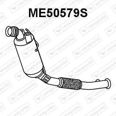 Filtre à particules / à suie, échappement Mercedes-Benz V-CLASS · Mercedes-Benz VITO Van · Mercedes-Benz VITO Mixto