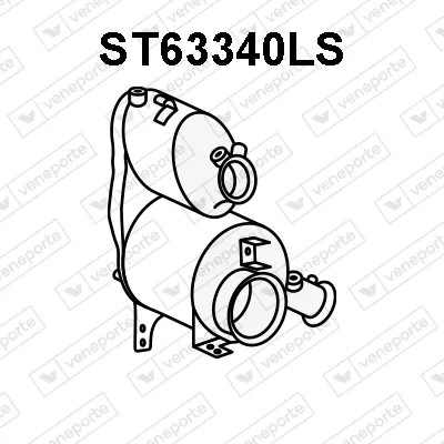 Filtre à particules / à suie, échappement Seat TOLEDO IV · Skoda RAPID · Skoda RAPID Spaceback