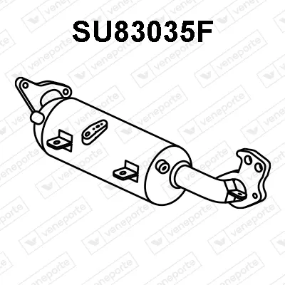 Filtre à particules / à suie, échappement Subaru OUTBACK · Subaru LEGACY IV · Subaru LEGACY IV Estate