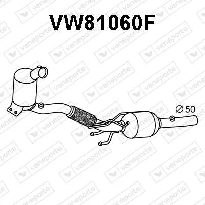Filtre à particules / à suie, échappement Seat TOLEDO IV · Skoda RAPID · Skoda RAPID Spaceback
