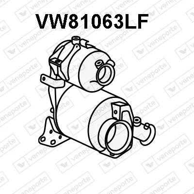 Filtre à particules / à suie, échappement Seat TOLEDO IV · Skoda RAPID · Skoda RAPID Spaceback