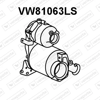 Filtre à particules / à suie, échappement Seat TOLEDO IV · Skoda RAPID · Skoda RAPID Spaceback
