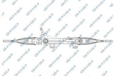Crémaillère de direction Toyota PRIUS Liftback
