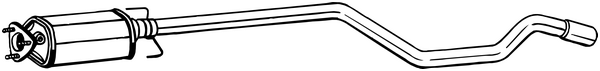 Filtre à particuliers BOSAL 095-242