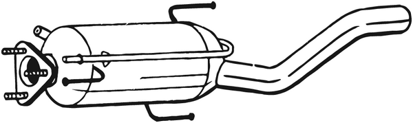 Filtre à particules / à suie, échappement Audi Q7 · Audi Q7 Van · Vw TOUAREG