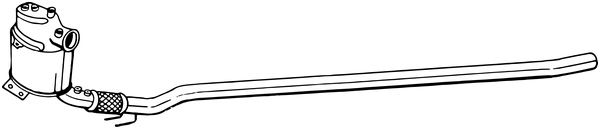 Filtre à particules / à suie, échappement Vw PASSAT CC B6 · Vw PASSAT B7 · Vw PASSAT B7 Variant