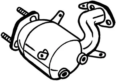 Filtre à particules / à suie, échappement Subaru TREZIA · Toyota YARIS · Toyota AURIS