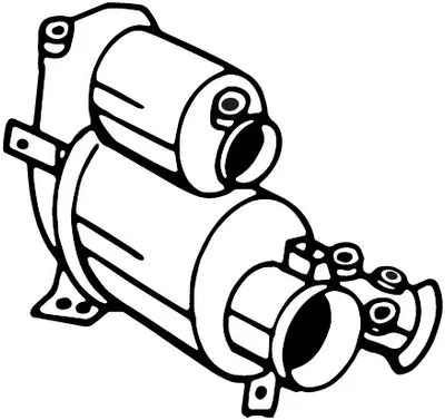 Filtre à particules / à suie, échappement Audi A3 · Audi A3 Sportback · Audi A3 Limousine