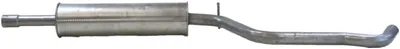 Silencieux central Vw GOLF VII · Vw GOLF SPORTSVAN VII · Vw GOLF VII Van
