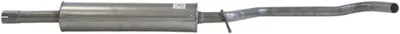 Silencieux central Audi A3 Sportback · Audi A3 Limousine · Vw GOLF VII