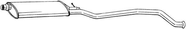 Silencieux central Peugeot 406 · Peugeot 406 Break · Peugeot 406 Coupe