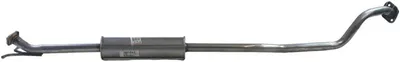 Silencieux central Opel AGILA · Suzuki SPLASH · Vauxhall AGILA Mk II
