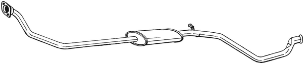 Silencieux avant Peugeot 306 Hatchback · Peugeot 306 Hatchback Van