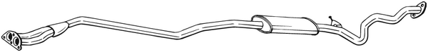 Silencieux central Bmw 3 · Bmw 3 Touring · Bmw 3 Coupe