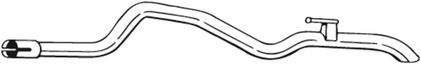 Tuyau d'échappement Mercedes-Benz SPRINTER 2-t Platform/Chassis · Mercedes-Benz SPRINTER 2-t Van · Mercedes-Benz SPRINTER 2-t Bus