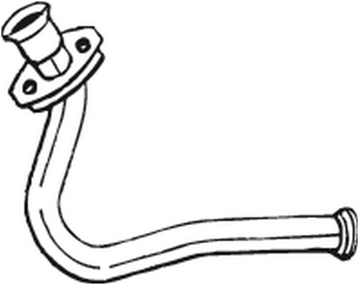 Tuyau d'échappement Renault 19 I · Renault 19 I Chamade · Renault 19 I Hatchback Van