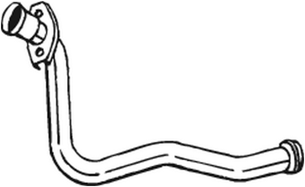 Tuyau d'échappement Renault RAPID Box Body/MPV · Renault CLIO I · Renault CLIO I Hatchback Van