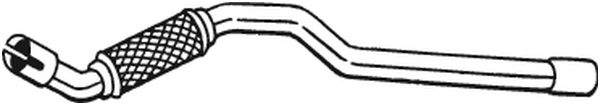 Tuyau d'échappement Opel ASTRA H · Opel ASTRA H Estate · Opel ASTRA H GTC