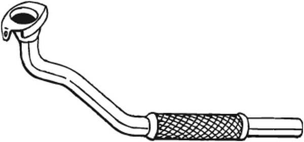 Tuyau d'échappement Seat TOLEDO I