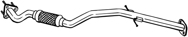 Tuyau d'échappement Opel INSIGNIA A · Opel INSIGNIA A Saloon · Opel INSIGNIA A Sports Tourer