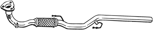 Tuyau d'échappement Seat IBIZA III · Vw POLO IV